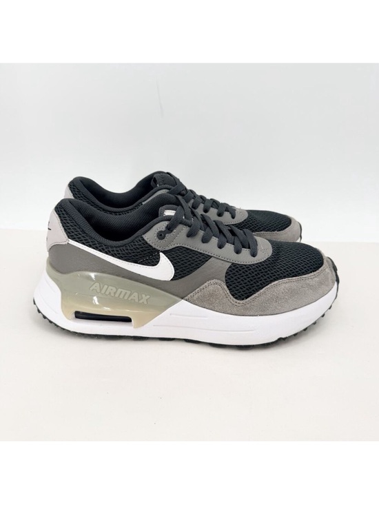 NIKE Shoes AIR MAX SYSTEM Dark Smoke Gray & White Sneakers DM9537-002 Mens 10 main image 8